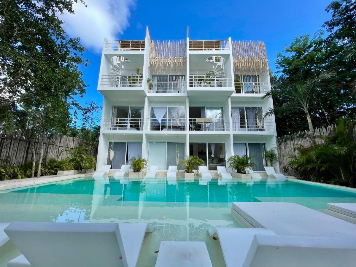 Beautiful Swim-Up Studio With Private Terrace, Pool And Jungle Gym Tulum Exterior foto